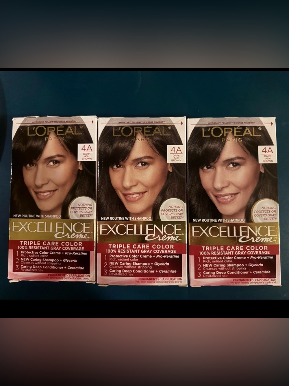 L'Oréal Excellence Creme Hair Color 4A Dark Ash Brown